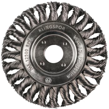 Klingspor skivestålbørste BR600Z, 125x14x22,23 mm, Stål