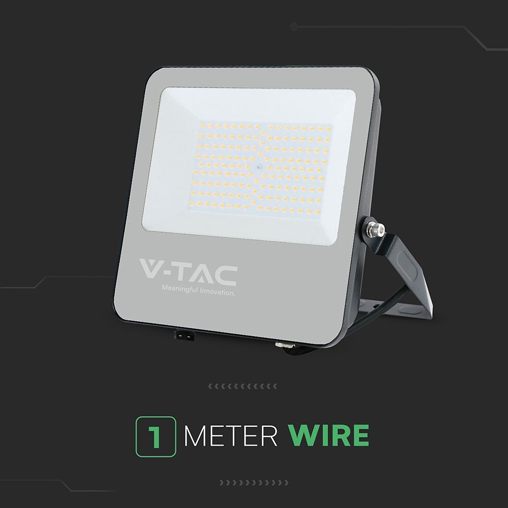 V-Tac 100W LED projektør - 185LM/W, udendørs arbejdslampe med 5 års garanti