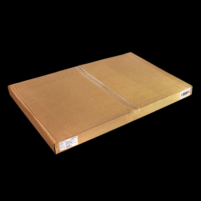 Udtrækshylde til 19" Rackskab - D:800mm, Sort