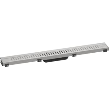 Hansgrohe kappesæt, 800 mm, børstet rustifrit stål