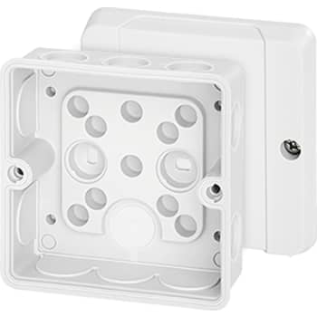 MEMBRANDÅSE 88X88MM 2,5MM² HVID U/KL