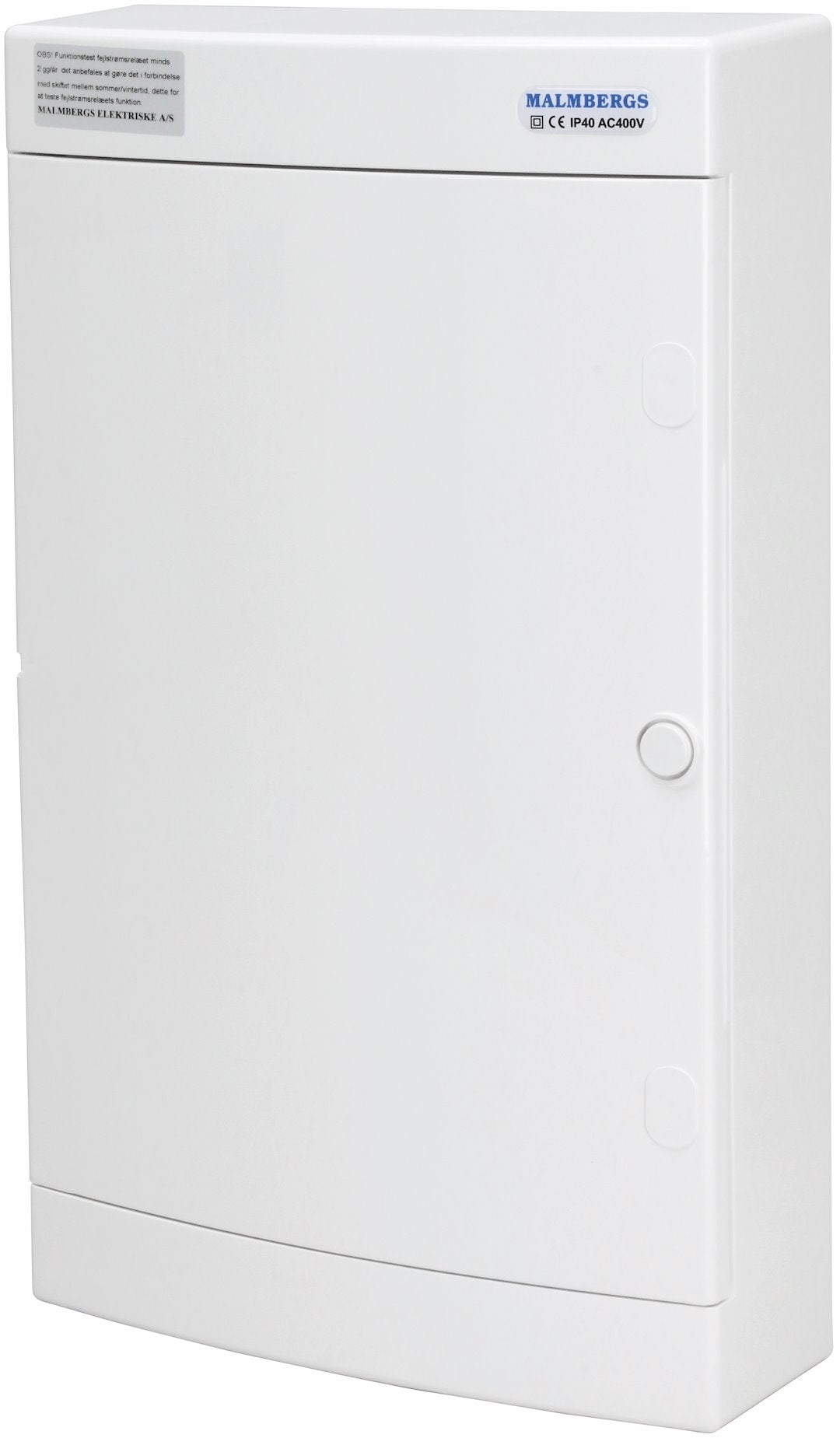 Færdigmonteret gruppetavle – 2x16A 3P+N + 1x10A 3P