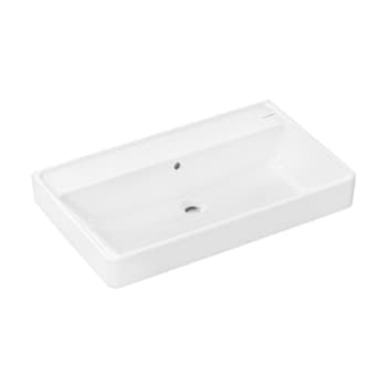 HANSGROHE Xanuia Q håndvask 800x480mm u/hh t/væg porcelæn hvid
