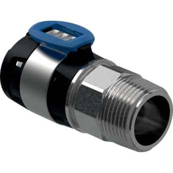 FLOWFIT overgang 20mmx1/2 np CrNiMo-stål sort