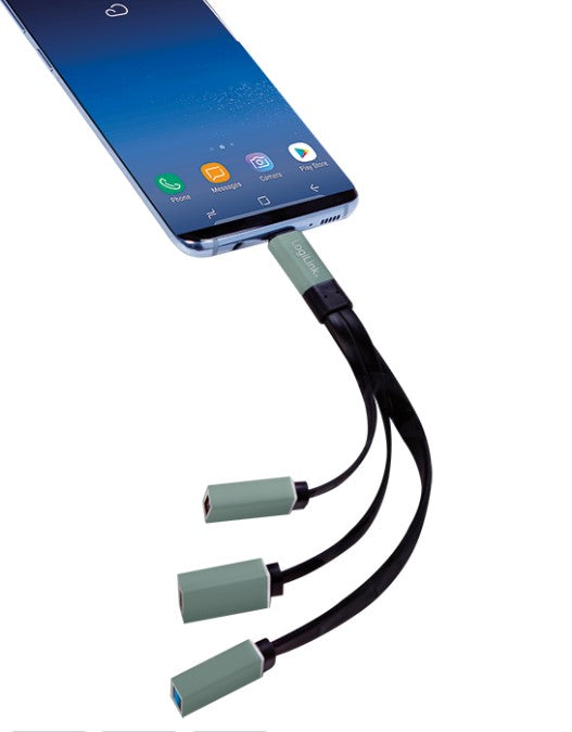 USB-C hub - 2 x USB2.0, 1 x USB3.0, 480/5Gbps