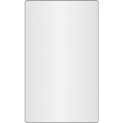 Loevschall Refine spejl med ramme, sort, 60x100 cm