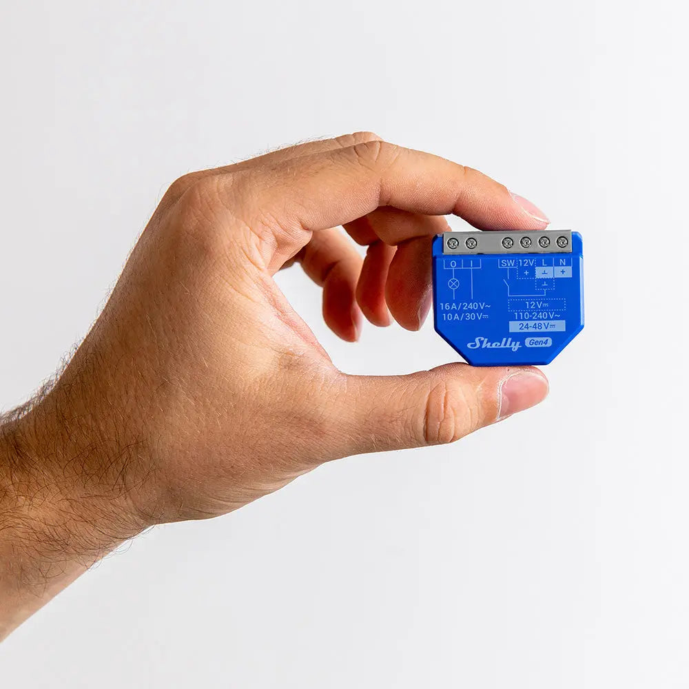 SHELLY 1 GEN4, WIFI & ZIGBEE RELÆ