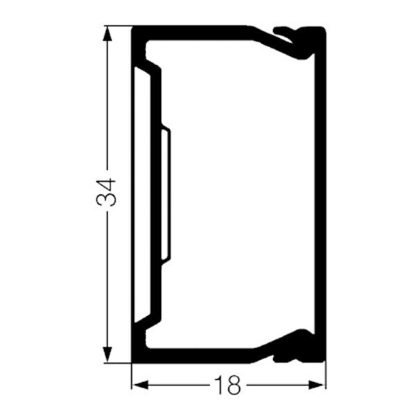 REHAU Kanal 20/35 PH  (2m)