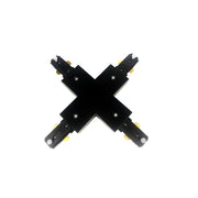 LEDlife X-samler til skinnespots - Sort, 1-faset - Tilpas og udvid din skinnebelysning med denne praktiske samler til LED spots.