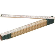 Hultafors meterstok, træ, 10 led, 2 m