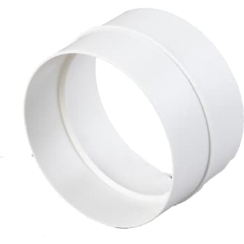 Samlemuffe Ø125 mm, hvid