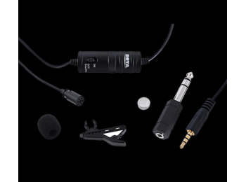 Rundkarakteristiks reversmikrofon, Sort