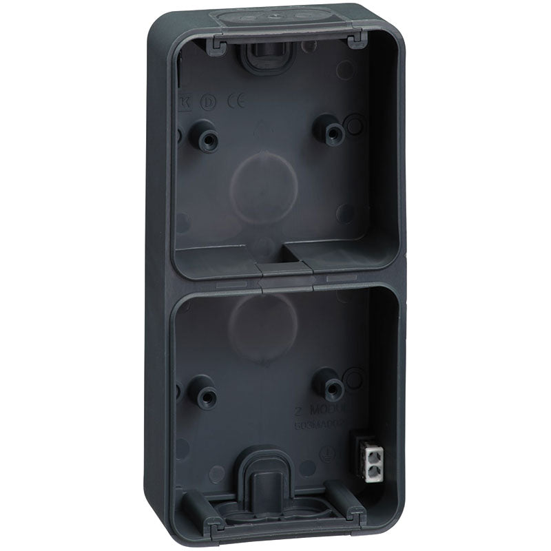 LK Opus 74 underlag 2 modul lodret - antracit