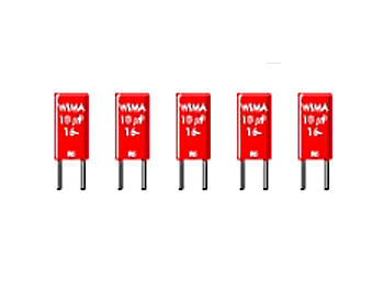 MKT kondensator - 1,5nF (0,0015uF) 100V 5mm