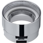 Forkromet messing adapter