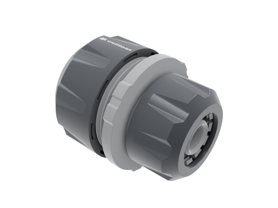 Vandslange perm. samleled - IDEAL™, 1/2"-5/8" til 3/4"