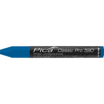 Pica Classic mærkekridt PRO, 120 mm, blå, 12 stk.