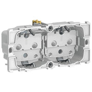 LK Fuga stikkontakt med sidejord 2m - uden afdækning