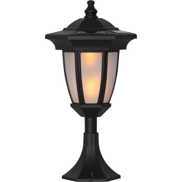 Star Trading Flamme 4-i-1 solcellelampe-sort