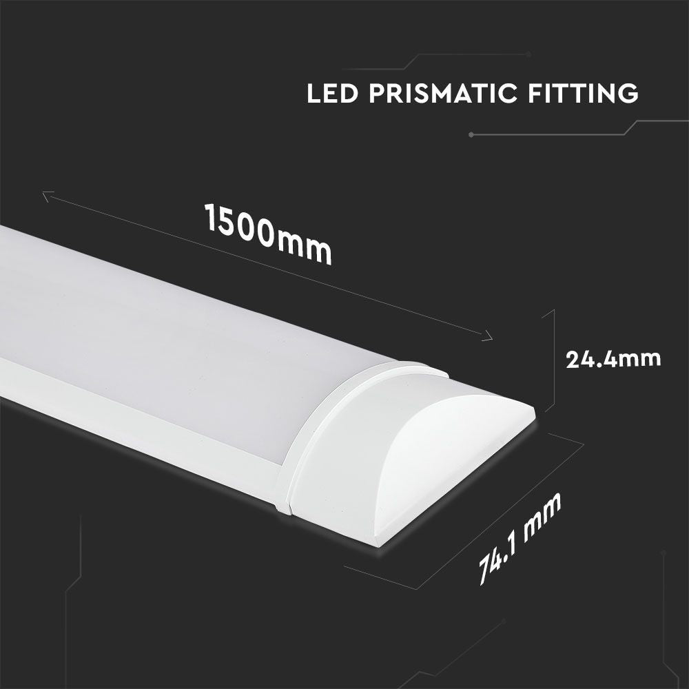V-Tac 50W LED armatur - Samsung chip, 150 cm, 230V, 6000lm, RA80, 5 års garanti