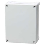 Fibox Tempo - 240x191x107 grå med låg - 4 skruehuller