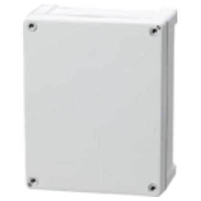 Fibox Tempo - 240x191x107 grå med låg - 4 skruehuller