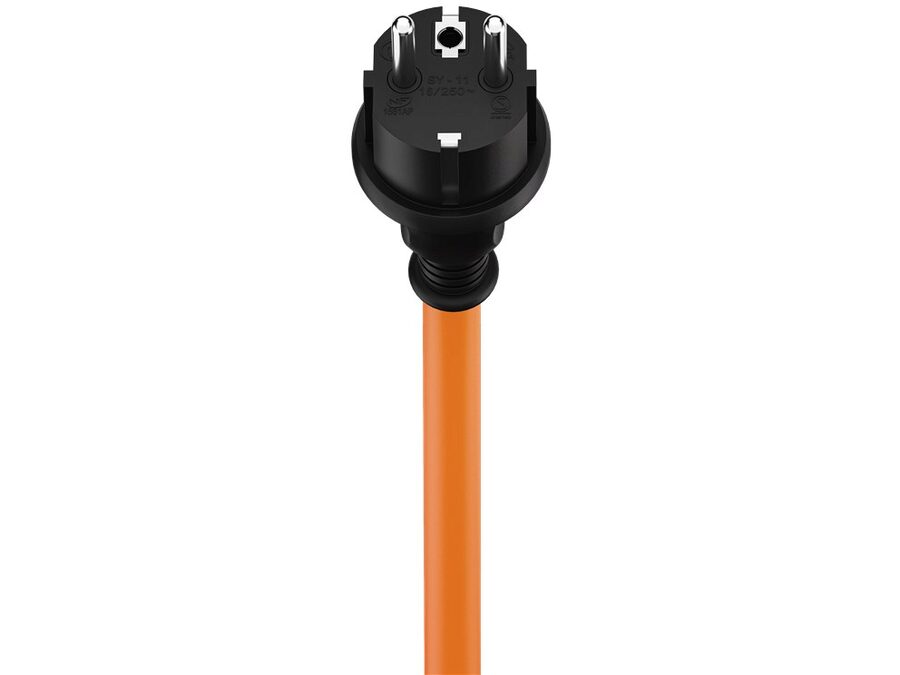 CEE adapterkabel - CEE7/7 han til CEE 3P hun + 1xJord (1,5m)