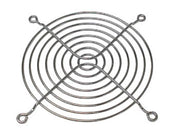 Gitter til blæser - 120x120mm, Krom