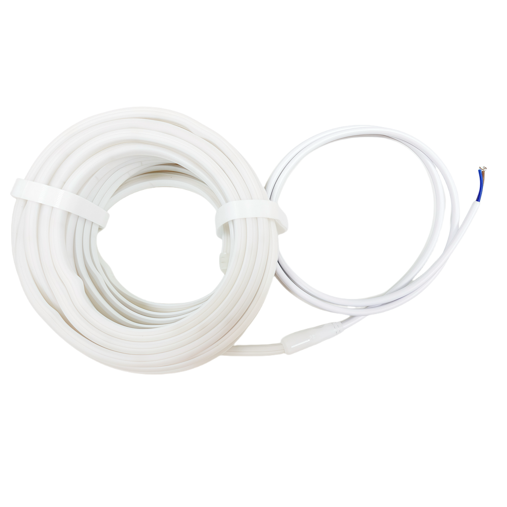 10m Neon COB-LED Strip med 280 LED pr. meter, 24V, 9,5W/m, IP67, RA90