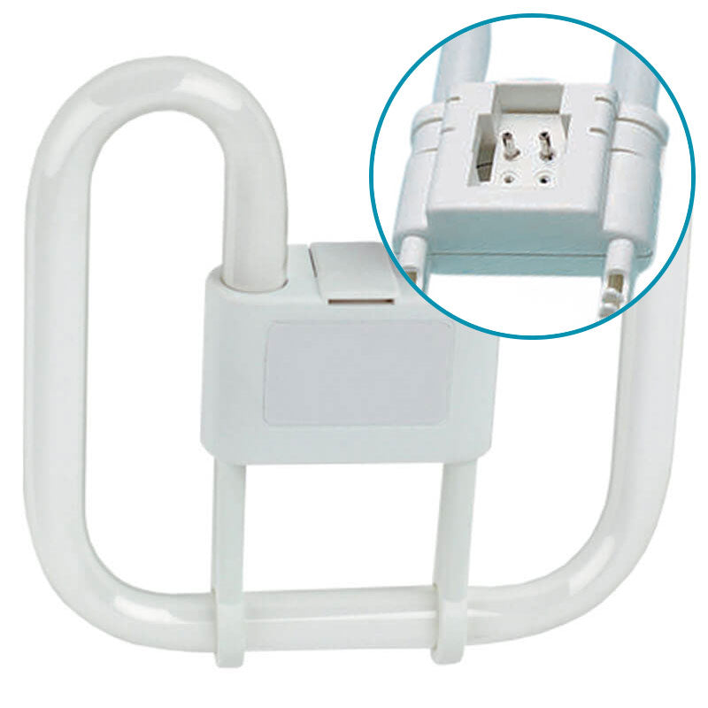 CFL Square 2D 28W/827 2PIN (A)