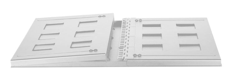 19" væg-beslag - 8U 494x360x400mm, Hvid