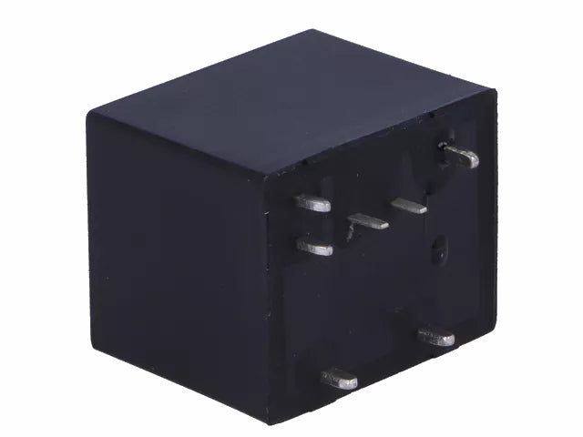 Autorelæ - 12Vdc 30A, 1 x skifte (SPDT), 7-ben