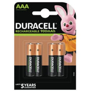 Duracell batteri, STAYCHARGED, AAA, 4 stk.