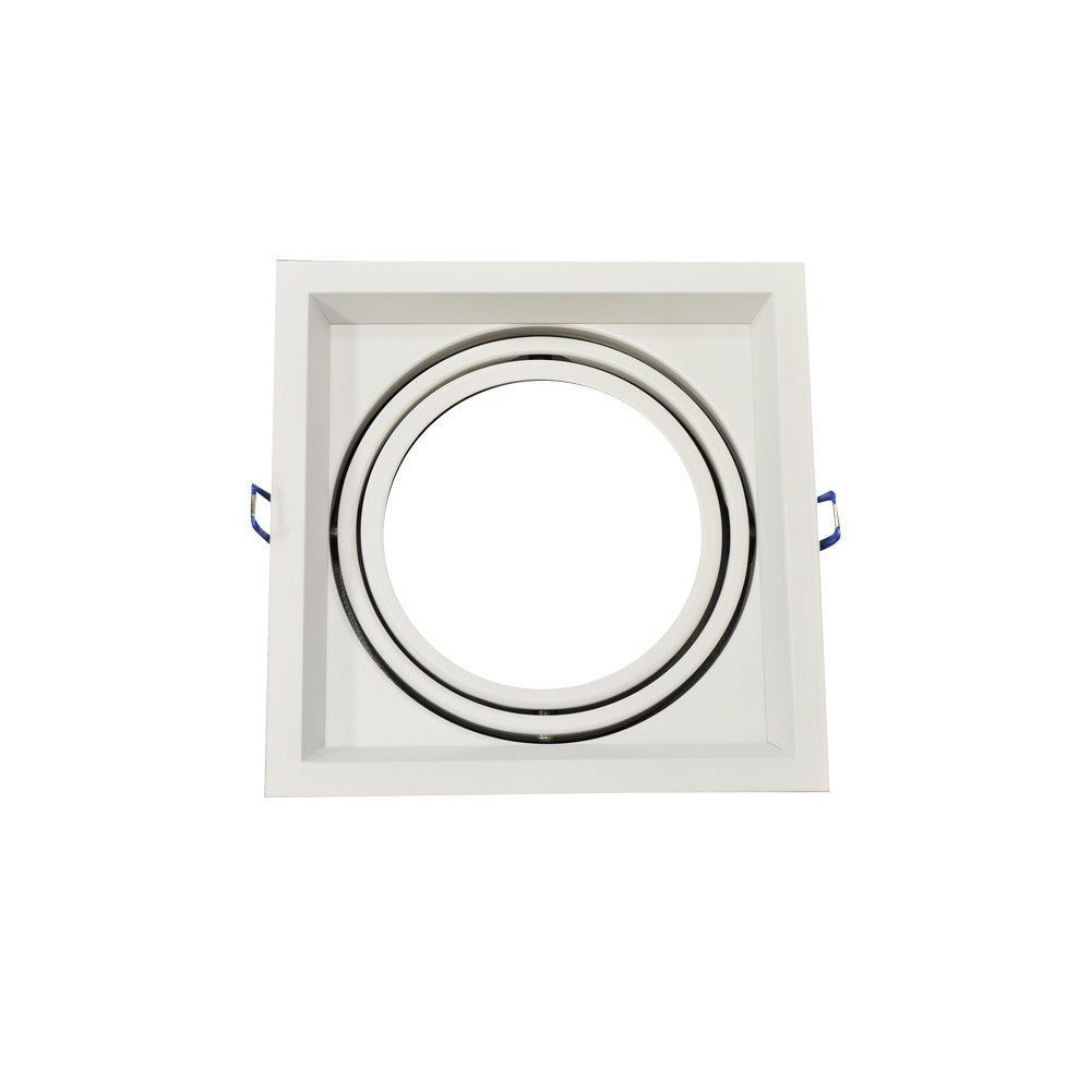 V-Tac Indbygningsspot - Hvid, 17,5 x 17,5 cm, G53 AR111