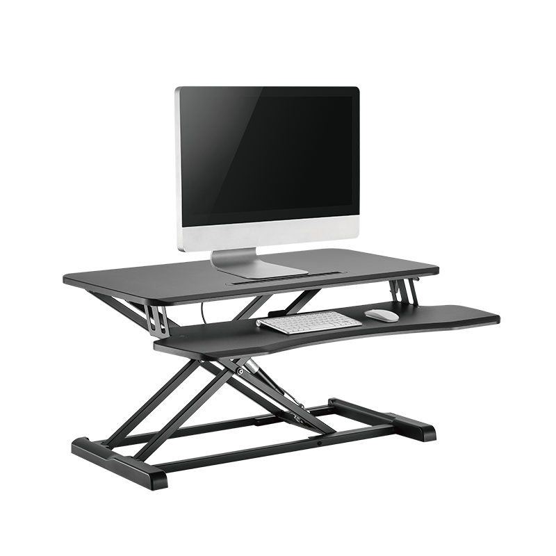 Mekanisk Hæve-sænkestand til PC - Til skærm og tastatur