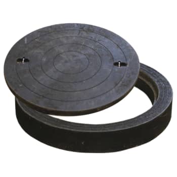 Dutra 600 mm karm/dæksel, PVC-genbrugsplast, 0,2 t