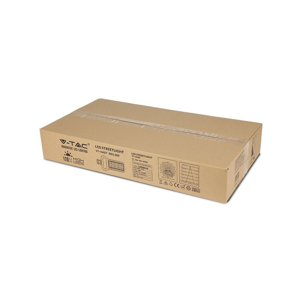 V-Tac 100W LED gadelampe - Samsung LED chip, Ø60mm, IP65, 135lm/w - 5 års producentgaranti