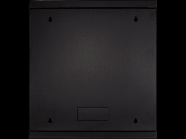 19" væg-rackskab - 6U B600xD560mm (Single) Sort