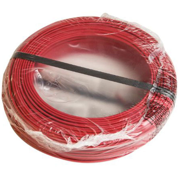 Inst. ledning PVL blyfri 1x1,5 mm rød - 100 meter