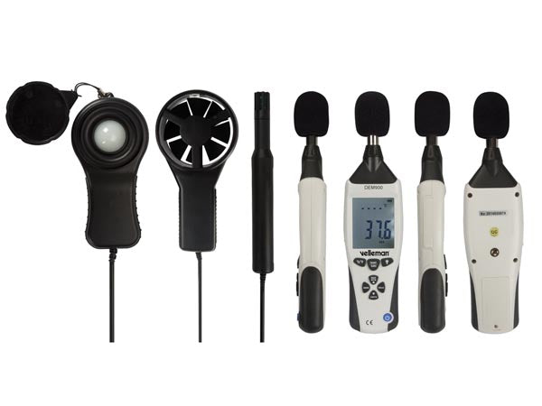 DEM900 digital 5-i-1 miljømeter