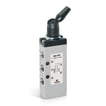 Manually operated valve-5/2 -1/8 -toggle switch358-990 MAN. VALVE SER. 3