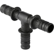 50 x 32 x 50 mm Pres T-stykke PVDF Mepla