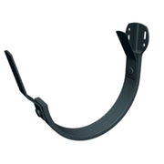 PREFA Konsoljern Halvrund 333 Antracit P.10 Ral 9005