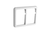 DESIGN+C RAMME 2X1.5M VANDRET HVID