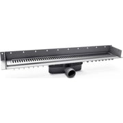 Purus Line sampak 900 komplet afløbsrende 50 mm lav vandret