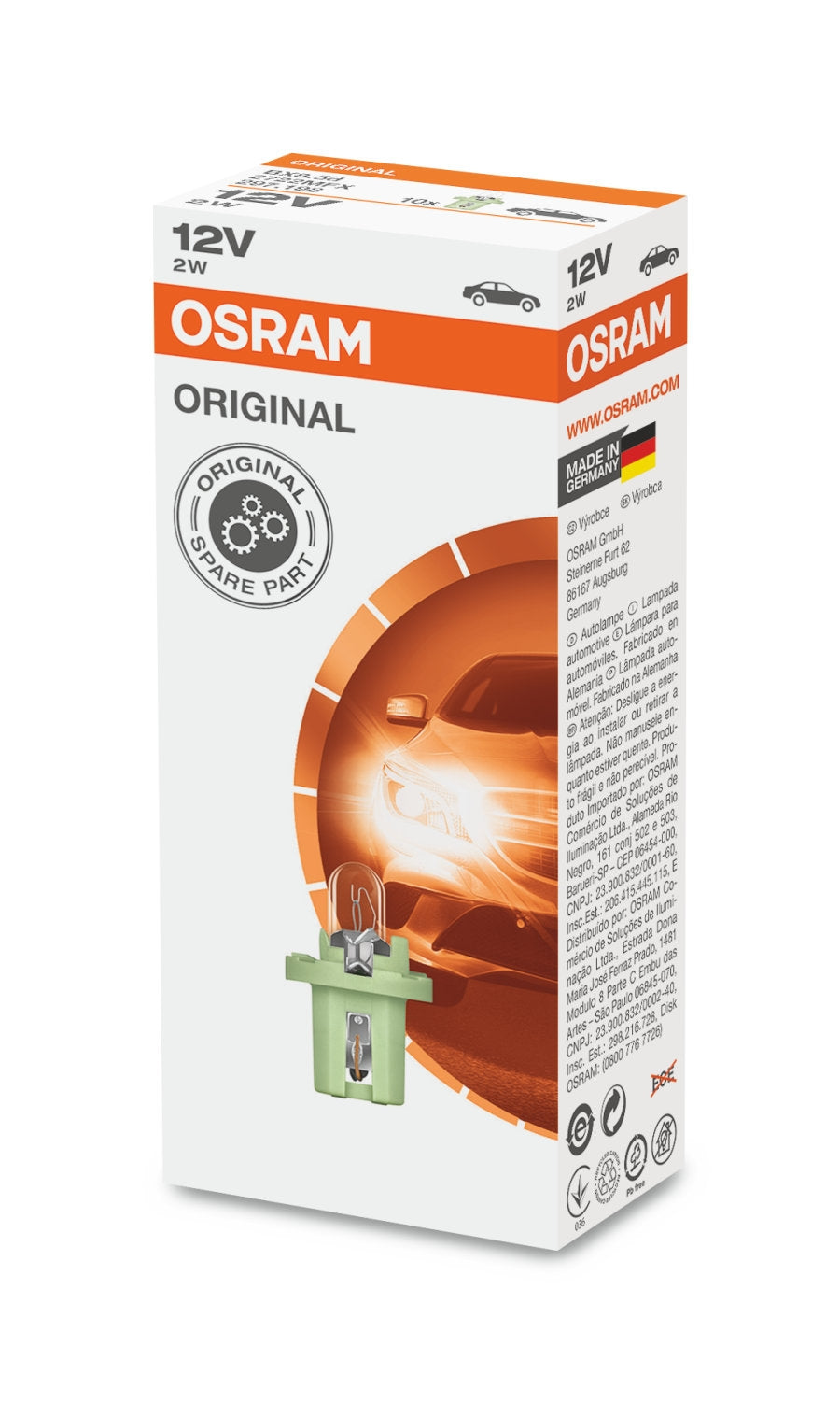Osram Original Instrumentbelysning pære