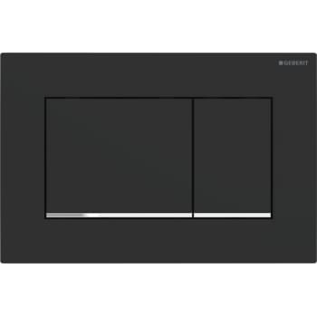 Geberit Sigma 20(Ex.30) betjeningsplade i mat sort/krom