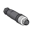 Stik M12 5P type D lige han