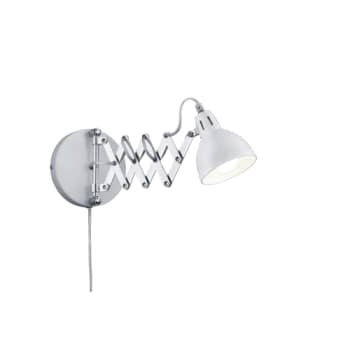 Scissor væglampe 1xE14 m-hvid