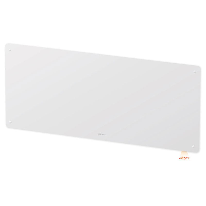 Smartovn varmepanel m. Wi-Fi og glasfront 1250W 230V